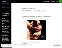 Tablet Screenshot of emsyjay.wordpress.com