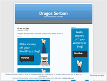 Tablet Screenshot of dragosserban.wordpress.com
