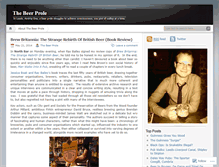 Tablet Screenshot of beerprole.wordpress.com