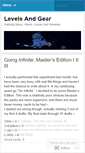 Mobile Screenshot of levelsandgear.wordpress.com