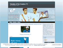 Tablet Screenshot of marincilic.wordpress.com