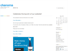 Tablet Screenshot of chanoma.wordpress.com