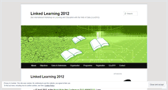 Desktop Screenshot of linkedlearning2012.wordpress.com