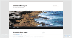 Desktop Screenshot of onlinefashionspot.wordpress.com
