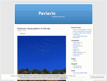 Tablet Screenshot of paviavio.wordpress.com