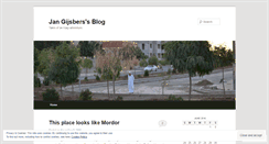 Desktop Screenshot of jangijsbers.wordpress.com