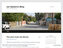 Tablet Screenshot of jangijsbers.wordpress.com