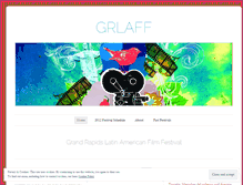 Tablet Screenshot of grlatinofilmfest.wordpress.com