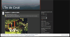 Desktop Screenshot of iledecirce.wordpress.com