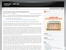 Tablet Screenshot of chinhphuquochoi.wordpress.com