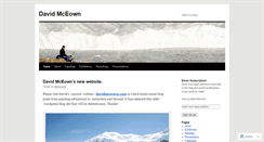 Desktop Screenshot of davidmceown.wordpress.com