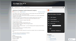 Desktop Screenshot of classof20eleven.wordpress.com