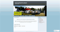 Desktop Screenshot of burzelbach.wordpress.com