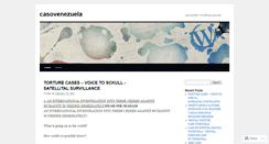 Desktop Screenshot of casovenezuela.wordpress.com