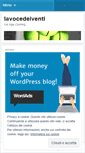 Mobile Screenshot of lavocedeiventi.wordpress.com