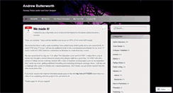 Desktop Screenshot of andrewbutterworth.wordpress.com