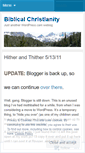 Mobile Screenshot of bibchr.wordpress.com