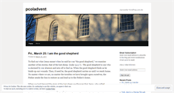 Desktop Screenshot of pcoladvent.wordpress.com