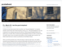 Tablet Screenshot of pcoladvent.wordpress.com
