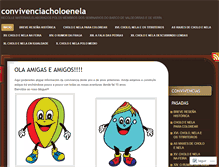 Tablet Screenshot of convivenciacholoenela.wordpress.com