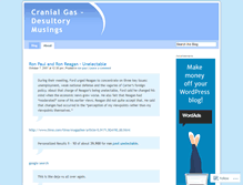 Tablet Screenshot of cranialgas.wordpress.com