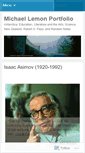 Mobile Screenshot of michaelrlemon.wordpress.com