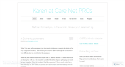 Desktop Screenshot of karenatcarenet.wordpress.com