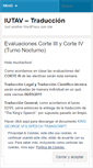 Mobile Screenshot of iutavtraduccion.wordpress.com