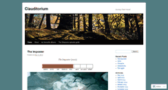 Desktop Screenshot of clauditorium.wordpress.com