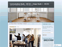 Tablet Screenshot of designstudioiii.wordpress.com