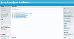 Desktop Screenshot of antivirus85.wordpress.com