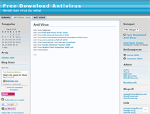 Tablet Screenshot of antivirus85.wordpress.com