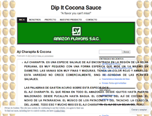 Tablet Screenshot of dipitcoconasauce.wordpress.com