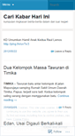 Mobile Screenshot of carikabar.wordpress.com