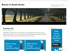 Tablet Screenshot of bracesinaustin.wordpress.com