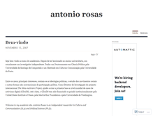 Tablet Screenshot of antoniorosas.wordpress.com