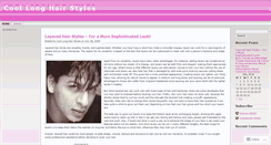 Desktop Screenshot of coollonghairstyles.wordpress.com