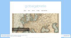 Desktop Screenshot of globalgabrielle.wordpress.com