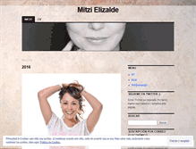 Tablet Screenshot of mitzielizalde.wordpress.com