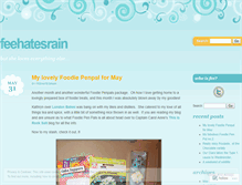 Tablet Screenshot of feehatesrain.wordpress.com