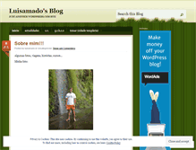 Tablet Screenshot of luisamado.wordpress.com