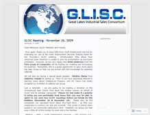 Tablet Screenshot of glisc.wordpress.com