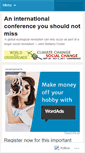 Mobile Screenshot of climatechangesocialchange2011.wordpress.com