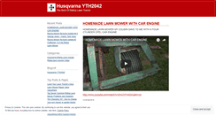 Desktop Screenshot of husqvarnayth2042.wordpress.com