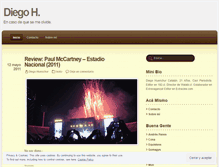 Tablet Screenshot of diegoyougo.wordpress.com
