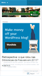 Mobile Screenshot of bibliotecafeevale.wordpress.com