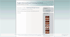 Desktop Screenshot of eaglesiti.wordpress.com