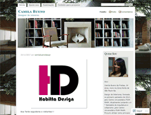 Tablet Screenshot of camilabuenodesign.wordpress.com