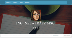 Desktop Screenshot of nelwibaez.wordpress.com