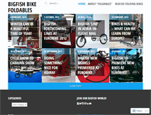 Tablet Screenshot of bigfishbike.wordpress.com